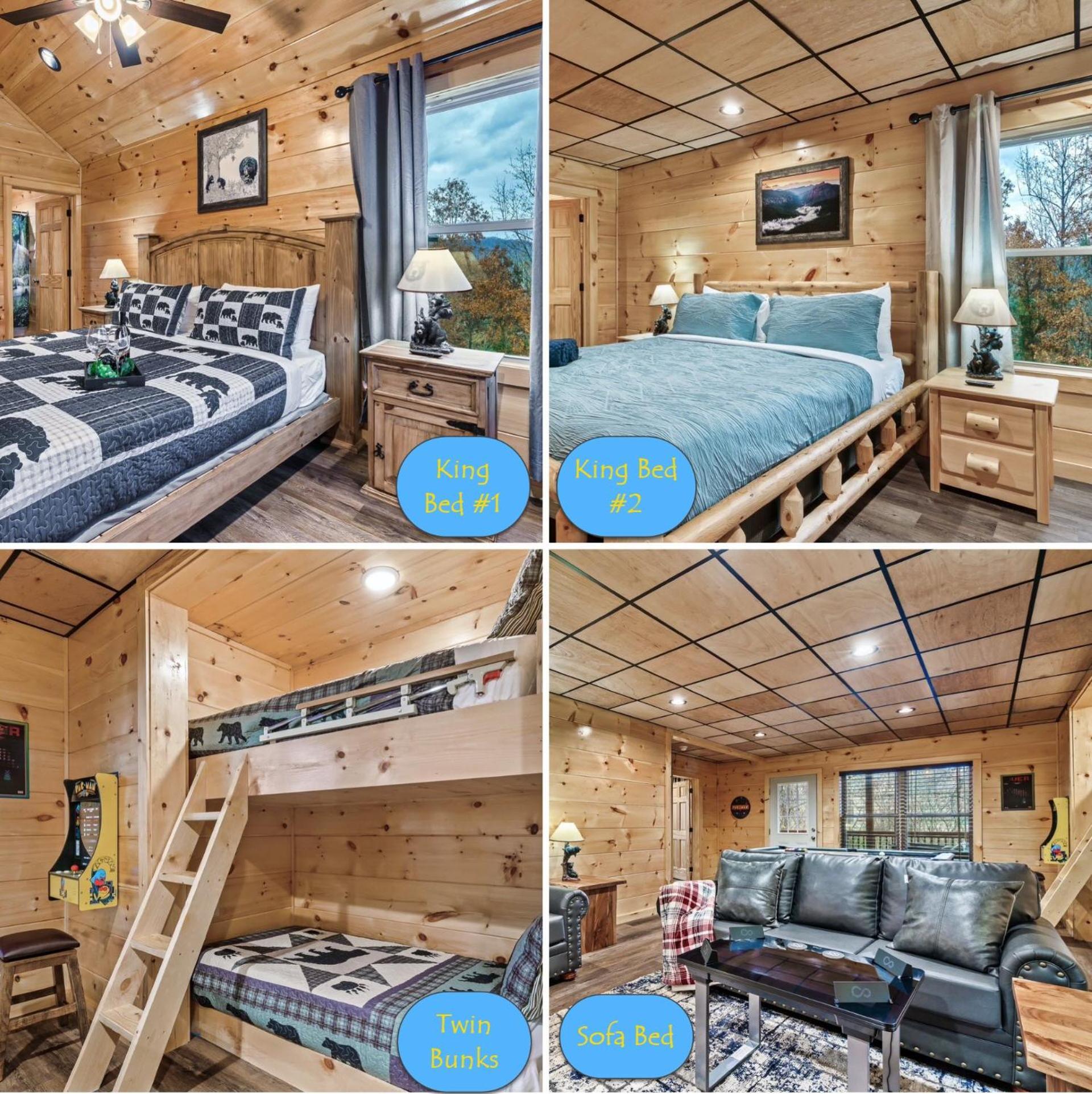 Mountains R Calling, Cozy Hideaway, King Beds, Hot-Tub, Arcade, Ev Ready Pigeon Forge Exterior foto